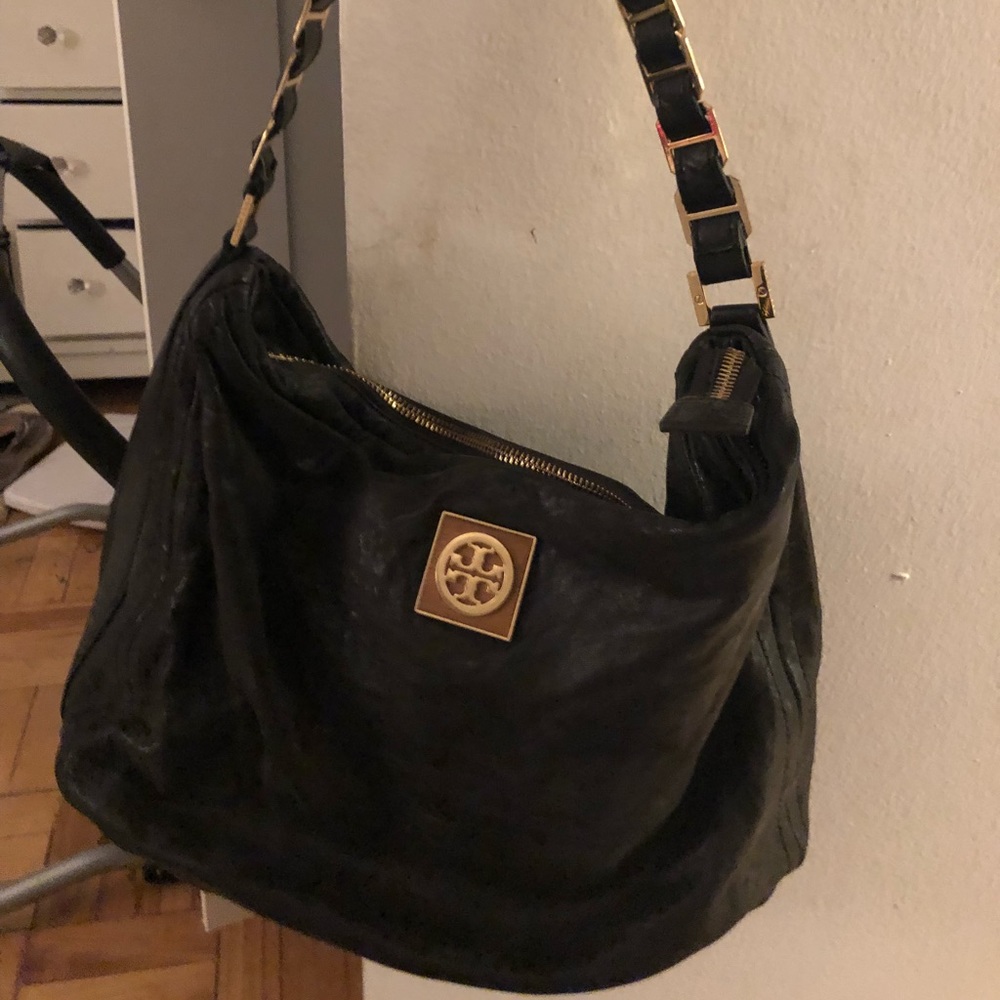 Tory Burch Black Leather shoulder bag